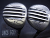 Set of 2 Zebra Brodick New Secret Weapon 4+7 Woods Regular Graphite Shafts