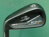 Left Handed Cobra King Forged CB 5 Iron Extra Stiff Steel Shaft Lamkin Grip