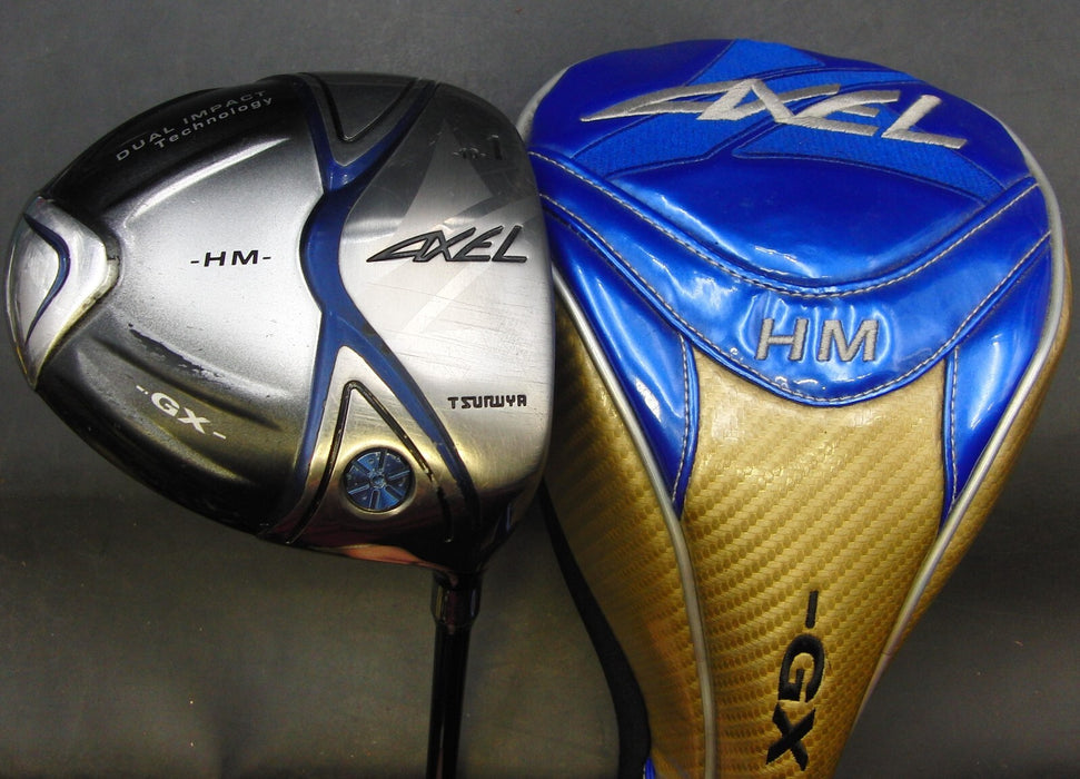 Tsuruya Axel HM GX  Driver Regular Graphite Shaft Golf Pride Grip +HC