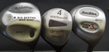 Set Callaway SteelHead X-16 5-PW Irons+ Callaway 11 Driver + 3 + 4 Wood + Putter