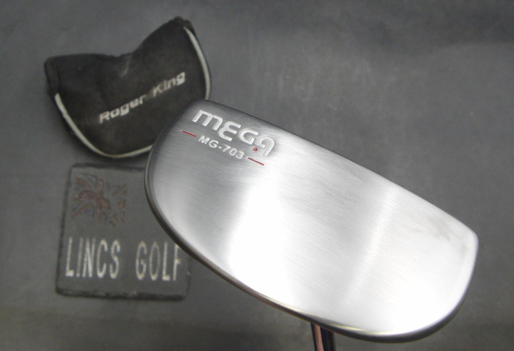 Mega MG-703 Putter Steel Shaft 86cm Mega Grip + Head Cover