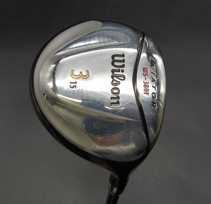 Wilson WS-380F Aviator 15° 3 Wood Regular Graphite Shaft Wilson Grip