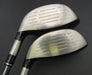 Set of 2 TaylorMade R7 Ti 3 Wood + 5 Wood Stiff Graphite Shafts Golf Pride Grips