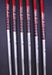 Set of 6x Bridgestone TourStage X-Blade GR Irons 5-PW Stiff Graphite Shafts