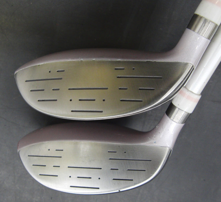 Set of 2 Ladies Lamola 23° + 27° Hybrids Ladies Graphite Shafts Lamola Grips