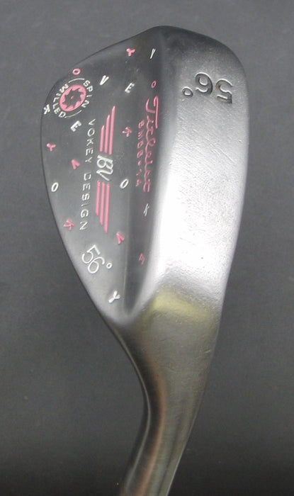 Titleist BV Vokey Design 56° Sand Wedge Regular Steel Shaft Golf Pride Grip + HC