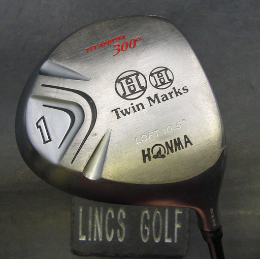 Honma Twin Marks Titanium 300cc 10.5° 1 Driver Regular Graphite Shaft Majek Grip