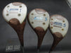 Set of 3 Swilken St.Andrews Driver & 3+5 Woods Regular Steel Shafts Swilken Grip
