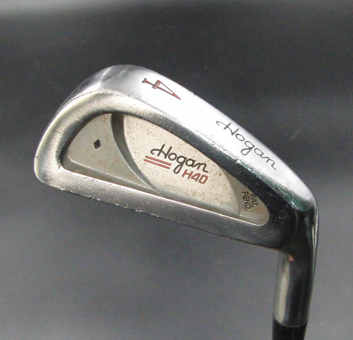 Hogan H40 4 Iron Regular Steel Shaft Brosnan Grip