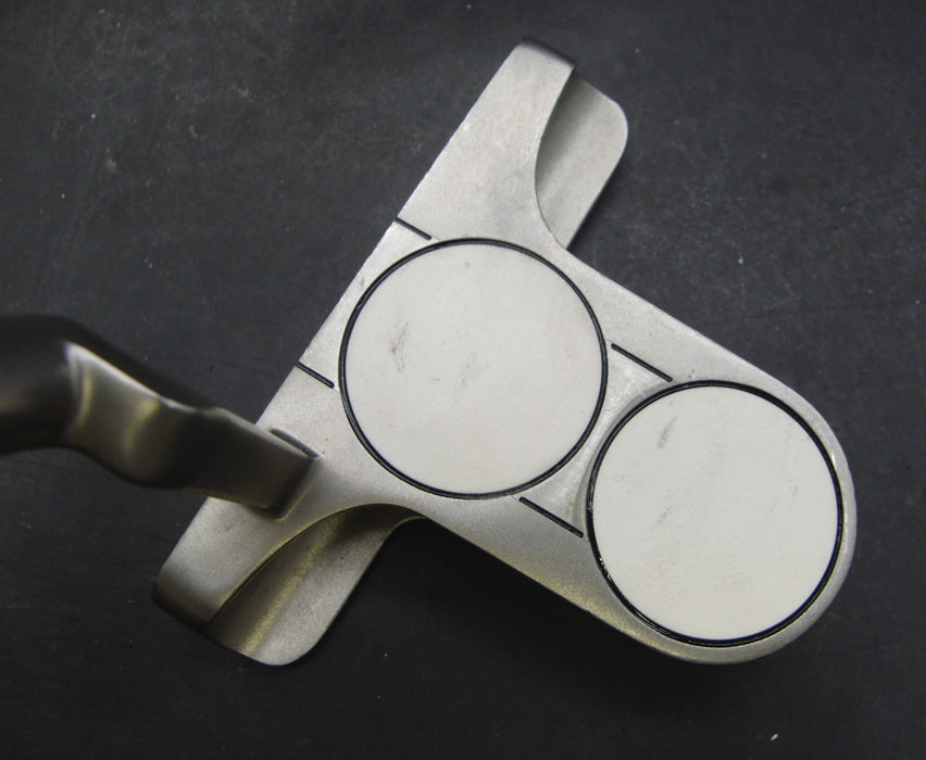 Odyssey White Steel 2-Ball Blade 2 Putter 80cm Length Regular Steel Shaft & HC