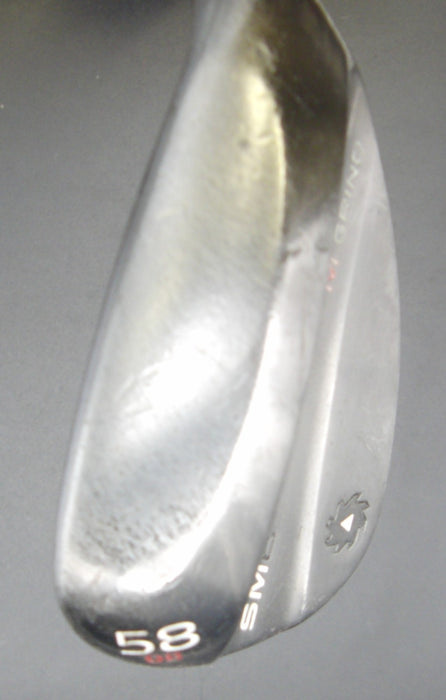 Titleist BV SM6 M Grind 58° Sand Wedge Stiff Steel Shaft Golf Pride Grip