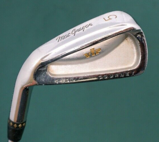 Left Handed MacGregor VIP V-Foil Tourney Forged 5 Iron Regular Steel Shaft