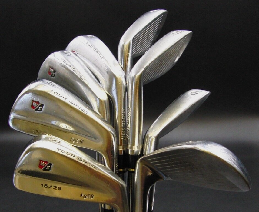 Set of 8 x Wilson Staff 15/25 LIMITED EDITION FG58 Tour Grind Irons 3-PW Regular