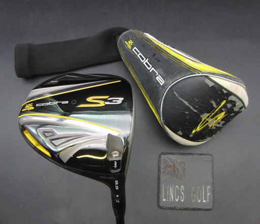 Cobra S3 9.5° Driver Stiff Graphite Shaft Cobra Grip + Head Cover