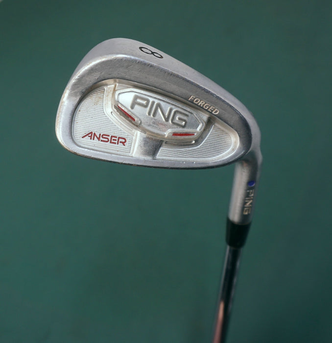 Ping Anser Blue Dot Forged 8 Iron Regular Steel Shaft Ping Grip