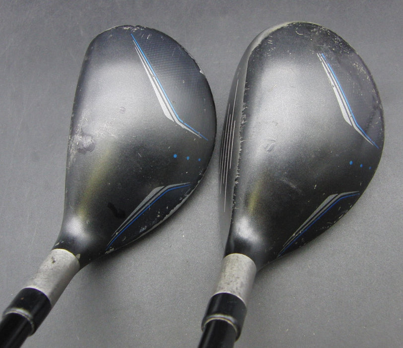 Set of 2 TaylorMade Jetspeed Speed Pocket Tech 19° Hybrids + 25° Hybrids