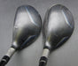 Set of 2 TaylorMade Jetspeed Speed Pocket Tech 19° Hybrids + 25° Hybrids