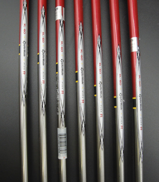 Set of 7 TaylorMade R5 XL Plus Irons 5-PW+AW Regular Graphite Shafts*