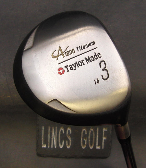 Taylormade A1000 Titanium 15° 3 Wood Regular Graphite Shaft TaylorMade Grip