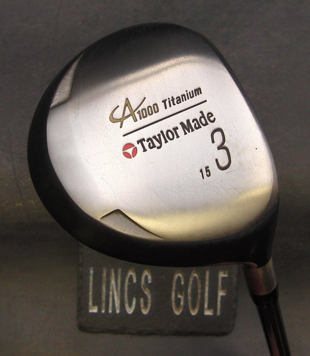 Taylormade A1000 Titanium 15° 3 Wood Regular Graphite Shaft TaylorMade Grip