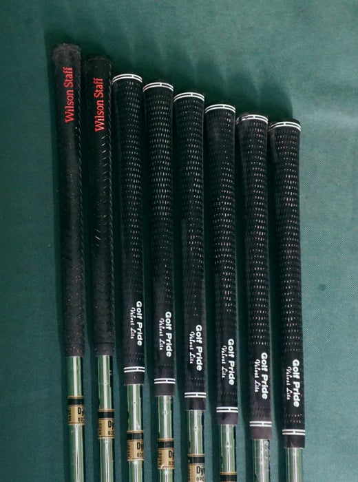 Collectors Set of 8 x Wilson Staff FG53 Goose Neck Forged Irons 3-PW Reg Steel