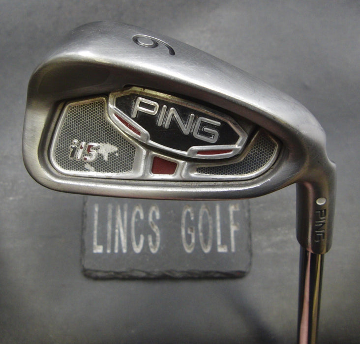 Ping i15 White Dot 6 Iron Regular Steel Shaft Ping Grip