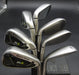 Set of 7x TaylorMade M2 2017 5-SW Irons Stiff Graphite Shafts Black Grips
