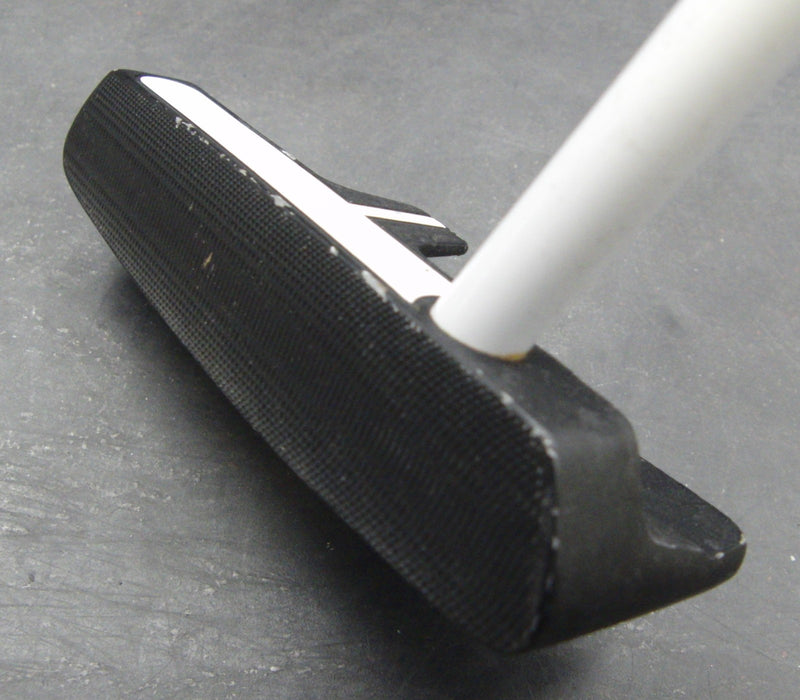 One Line Blade Putter Steel Shaft 86cm Length Black Grip