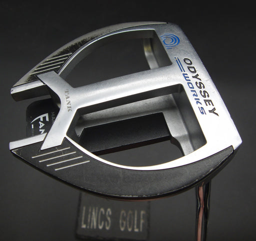 Odyssey Works Versa Marxman Fang Tank Putter 84cm Length Steel Shaft PSYKO Grip*