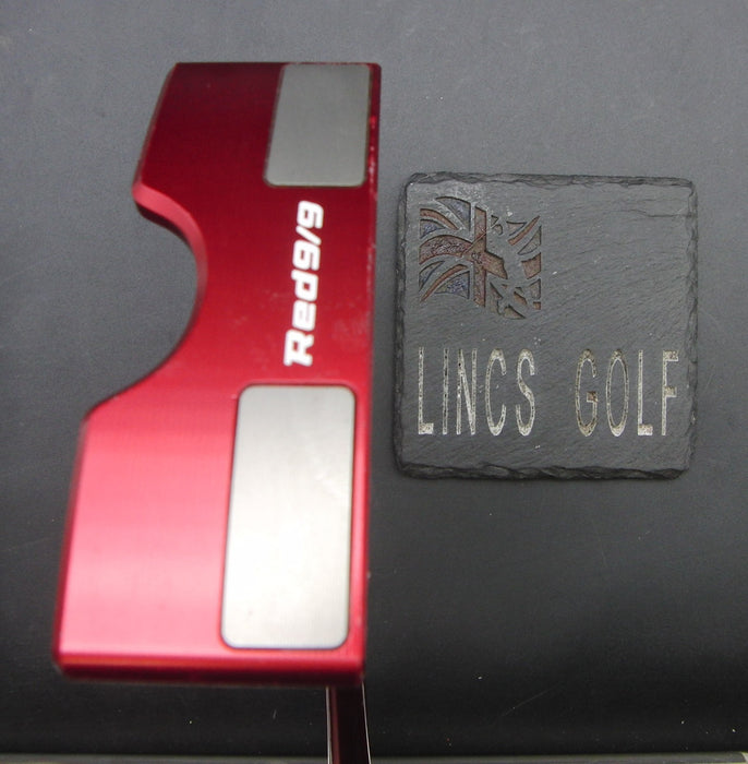 Red 9/9 Putter Steel Shaft 87cm Length Psyko Grip