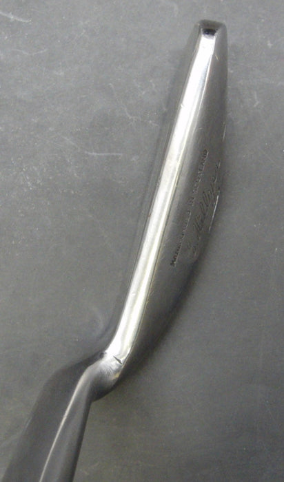 E.Hillyer Hand Forged Putter Steel Shaft 89cm Length Brown Grip