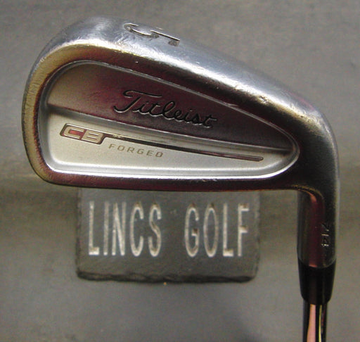 Titleist 714 CB Forged 5 Iron Stiff Steel Shaft Golf Pride Grip
