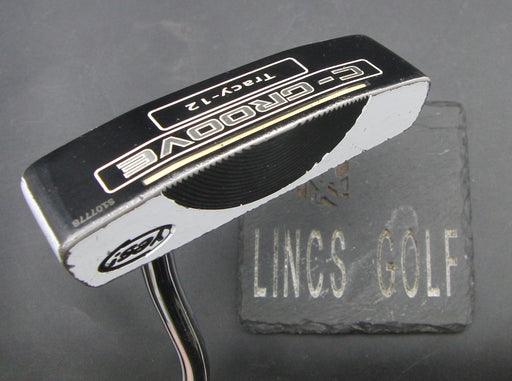 Yes C-Groove Tracy-12 Putter Steel Shaft 86cm Length Tigora Grip