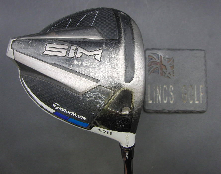 TaylorMade Sim Max 10.5° Driver Regular (Optional) Graphite Shaft Trident Grip