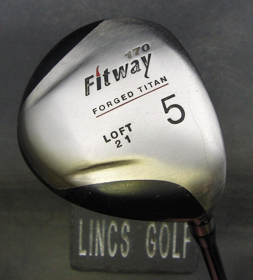 Fitway 170 Forged 21° 5 Wood Regular Graphite Shaft Golf Pride Grip