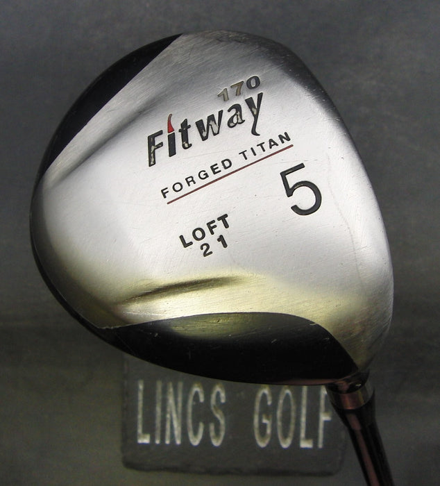 Fitway 170 Forged 21° 5 Wood Regular Graphite Shaft Golf Pride Grip