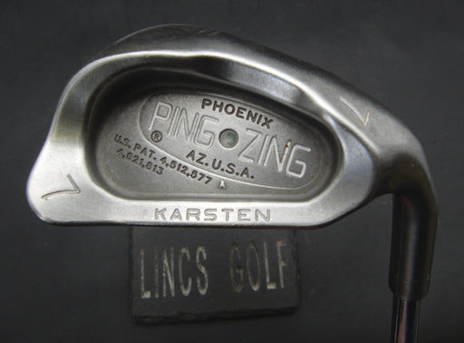 Ping Zing Karsten 7 Iron Regular Steel Shaft Air Cushion Grip