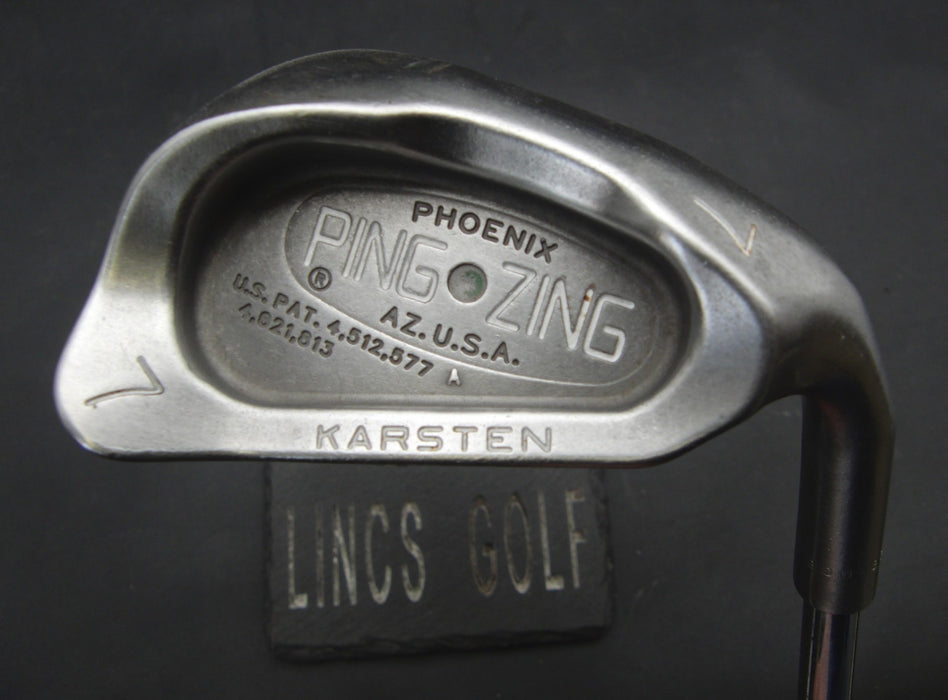 Ping Zing Karsten 7 Iron Regular Steel Shaft Air Cushion Grip