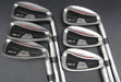 Set of 6x Founders Club G-1 5-PW Irons Regular Steel Shafts Founders Club Grips