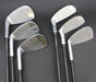 Set of 6x PRGR U+ 100 H/S Hybrid Irons 6-PW+AW Regular Graphite Shafts