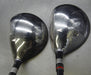 Set of 2 Maruman Verity Red-V 16° 3 + 19° 5 Woods Stiff Graphite Shafts