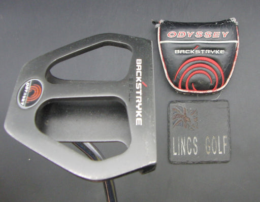 Odyssey Backstryke Putter Steel Shaft 87cm Length Lamkin Grip + Head Cover