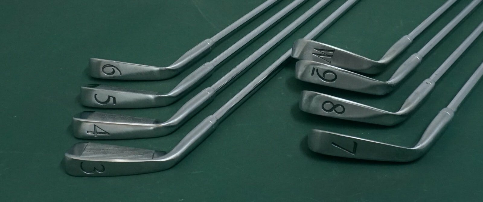 Vintage Set of 8 x Slazenger Jonny Miller Irons 3-PW Regular Steel Shafts
