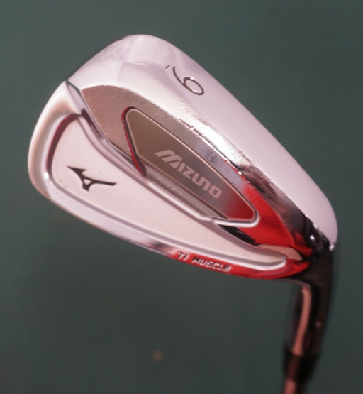 Mizuno MP-59 TI Muscle Grain Flow Forged 9 Iron Stiff Steel Shaft Lamkin Grip