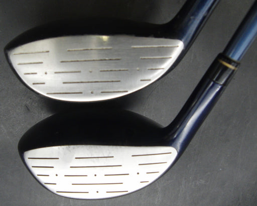 Set of 2 Maruman Verity RV2 Stainless 17° 3 + 20° 5 Woods Regular Graphite Shaft