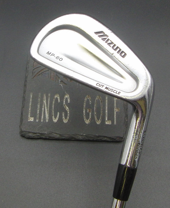 Mizuno MP-60 6 Iron Stiff Steel Shaft Black Grip