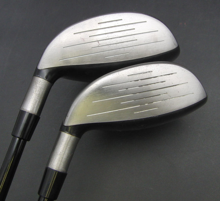 Set of 2 TaylorMade R7 ST 15° 3 Wood + 18° 5 Wood Regular Graphite Shafts