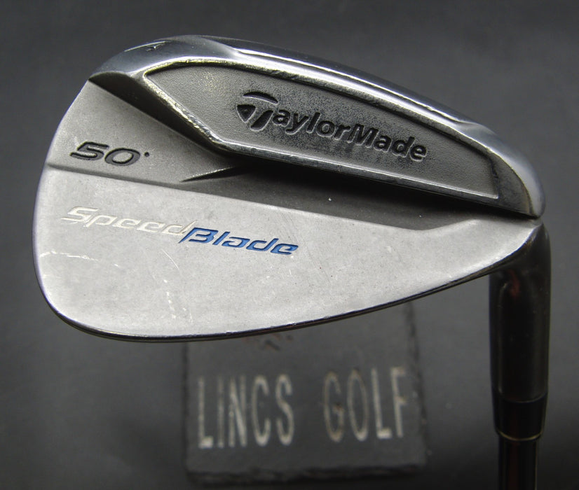 TaylorMade SpeedBlade 50° Gap Wedge Stiff Graphite Shaft Golf Pride Grip