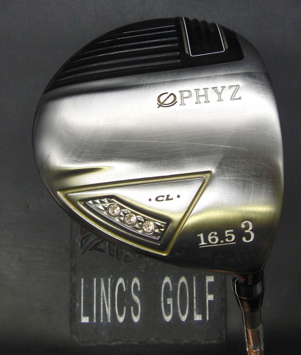 PHYZ CL 16.5° 3 Wood Ladies Graphite Shaft PHYZ Grip