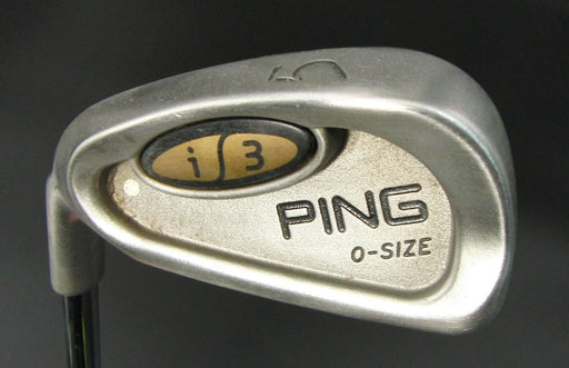 Left Handed Ping i3 O Size White Dot 5 Iron Stiff Steel Shaft Ping Grip